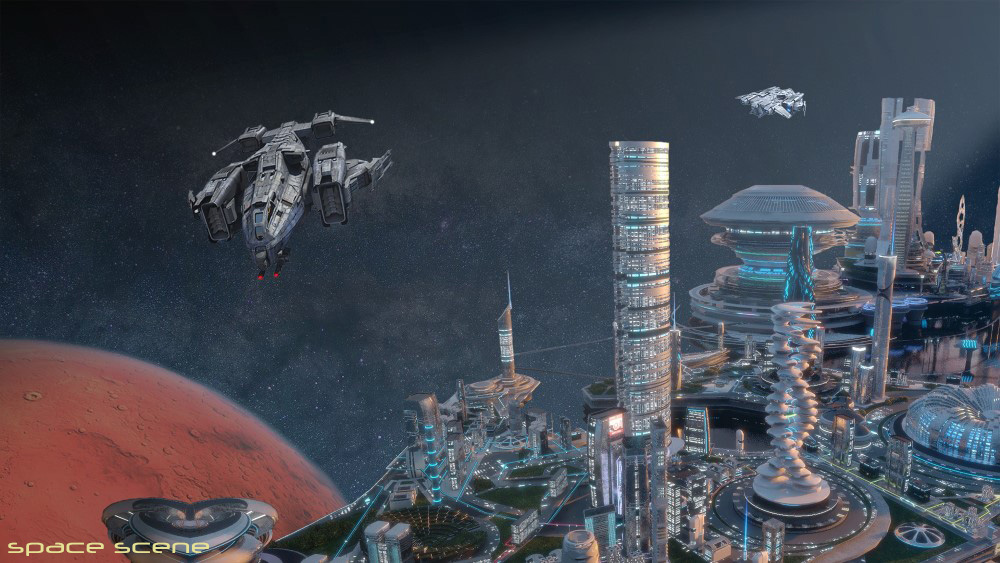 space scene